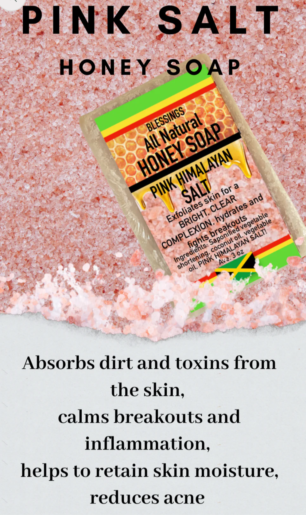 Pink Himalayan Salt Soap