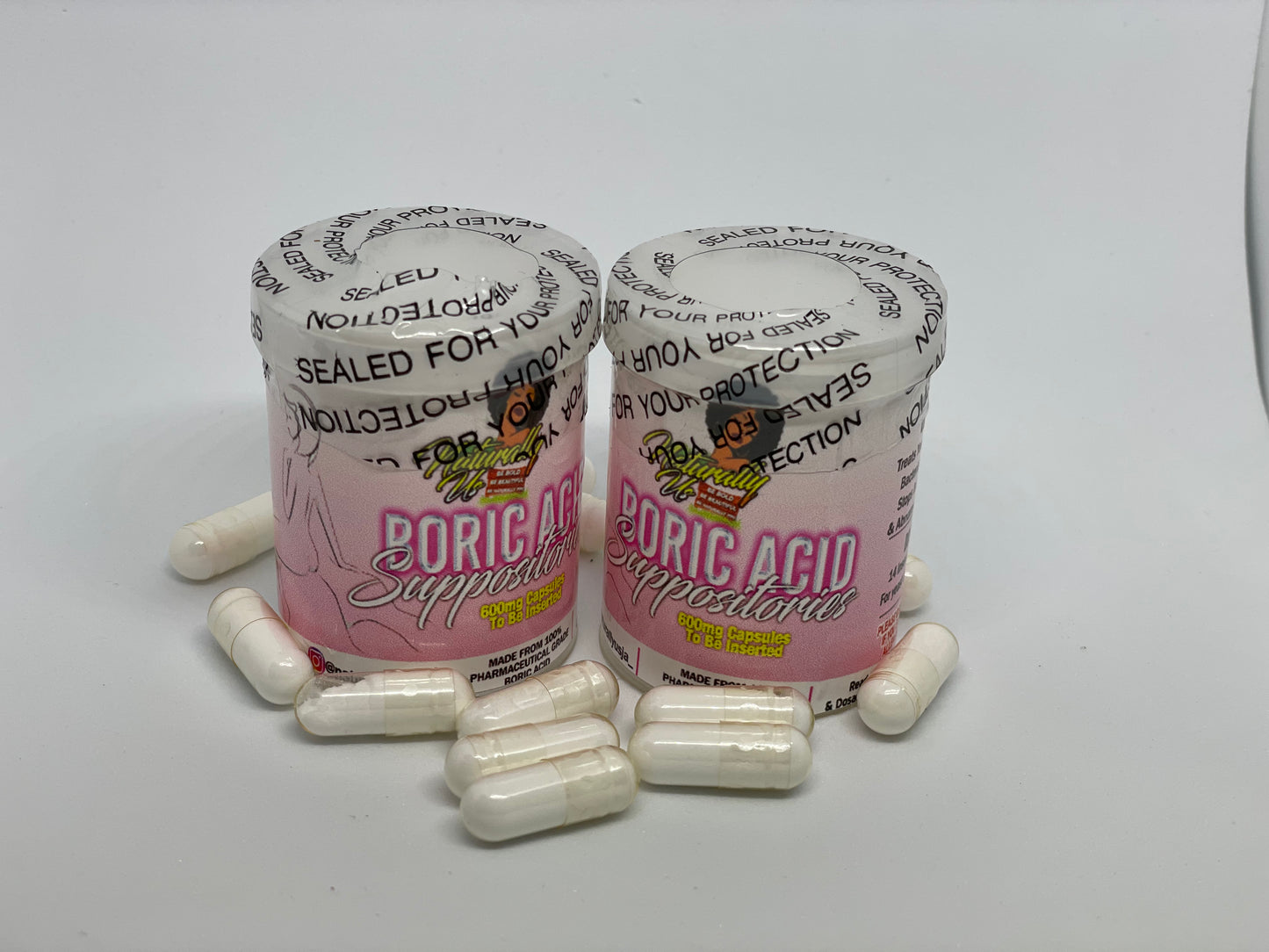 Boric Acid Suppositories (15)