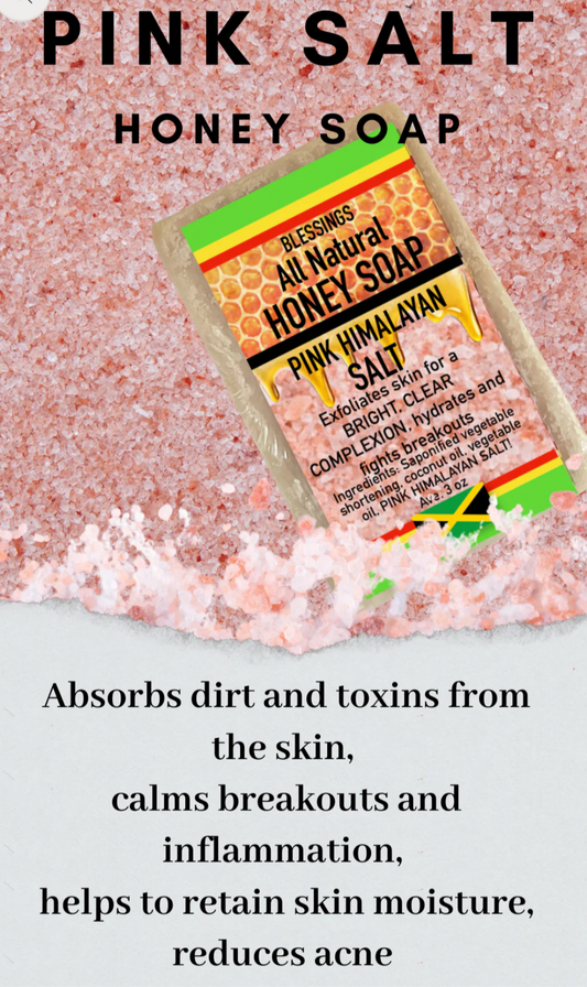 Pink Himalayan Salt Soap