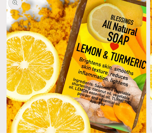 Lemon Turmeric Soap