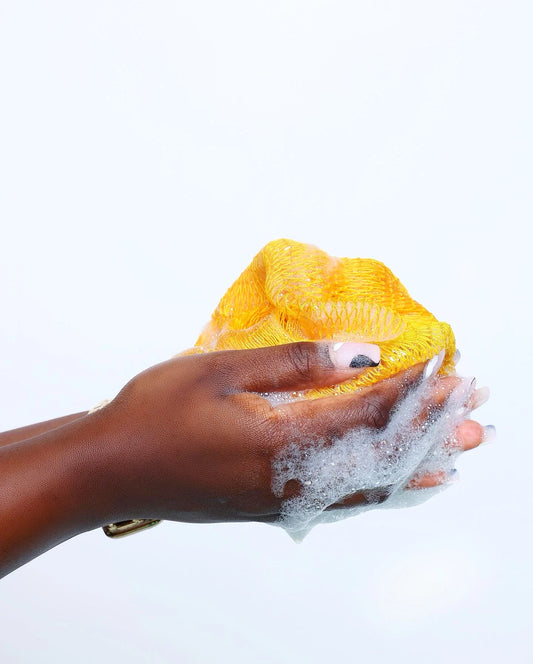 Esponja de baño africana
