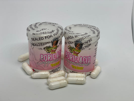 Boric Acid Suppositories (15)